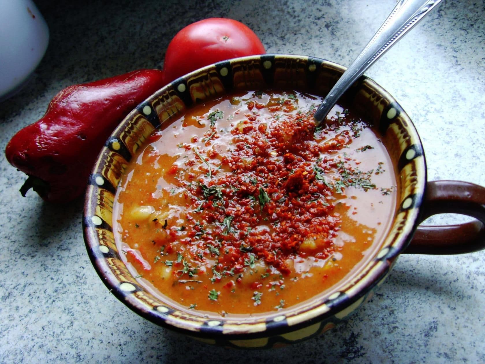 Фасолевая чорба по-болгарски