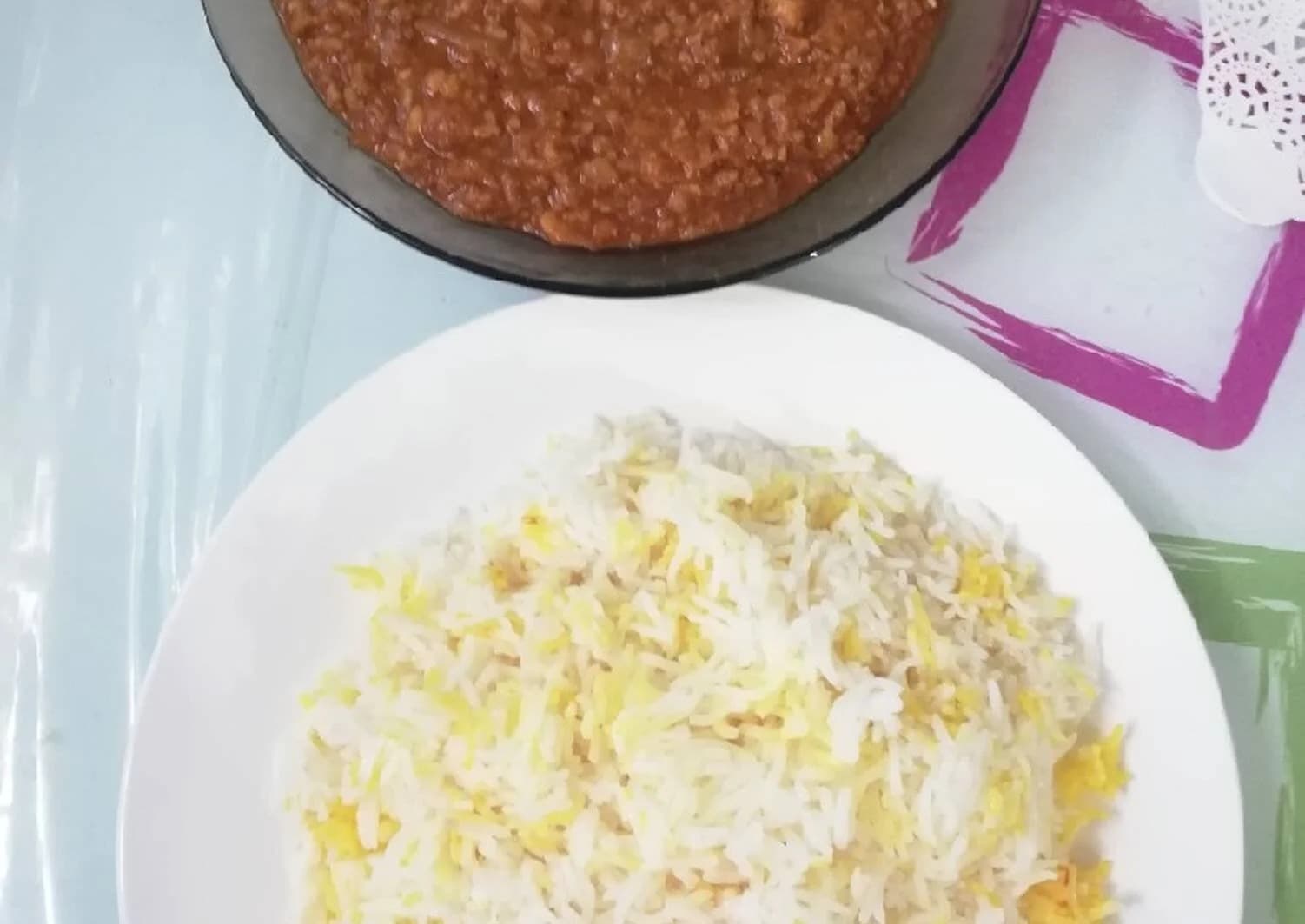 Кеймах (иракское рагу из мяса с колотым горохом)