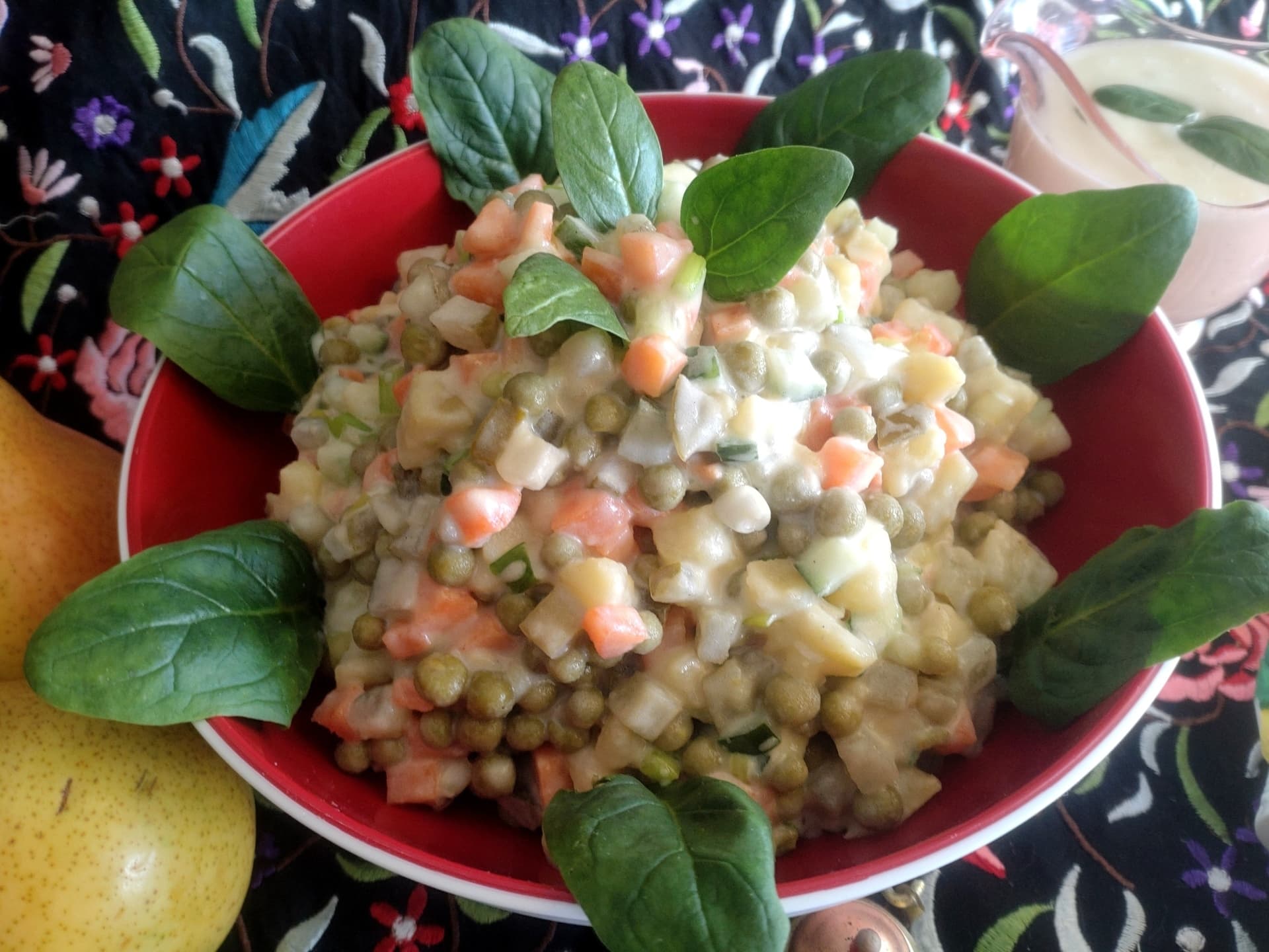 Расолс — латышский картофельный салат