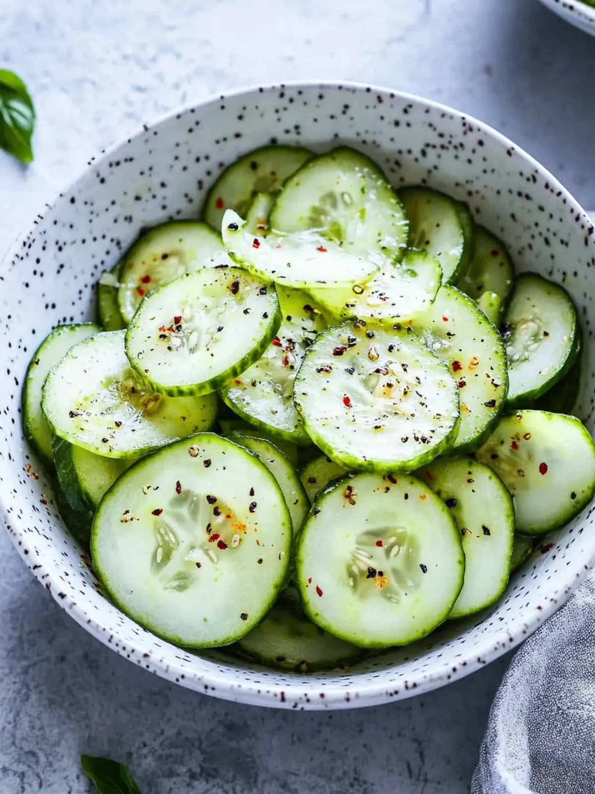 Салат из огурцов какро