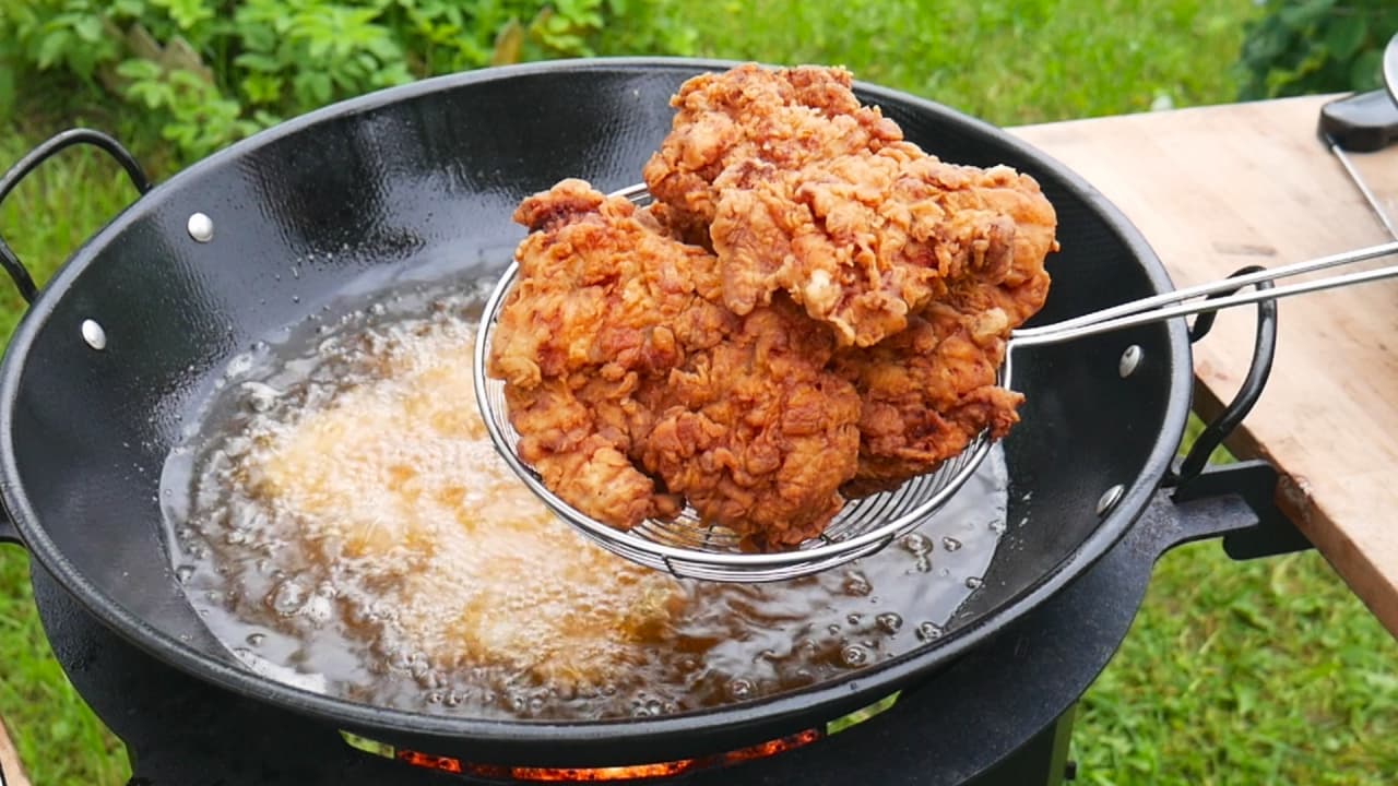 Жареная курица по-южному